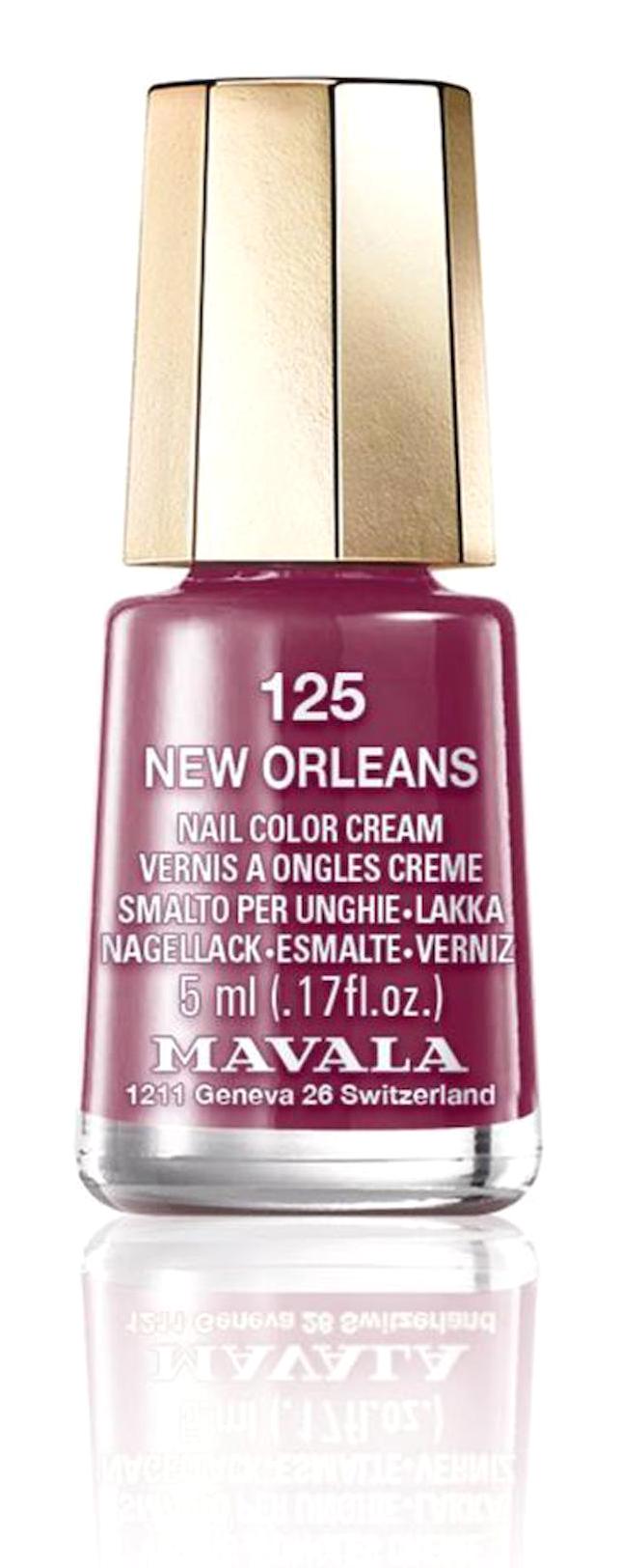 Mavala 125 New Orleans Mürdüm Parlak Oje