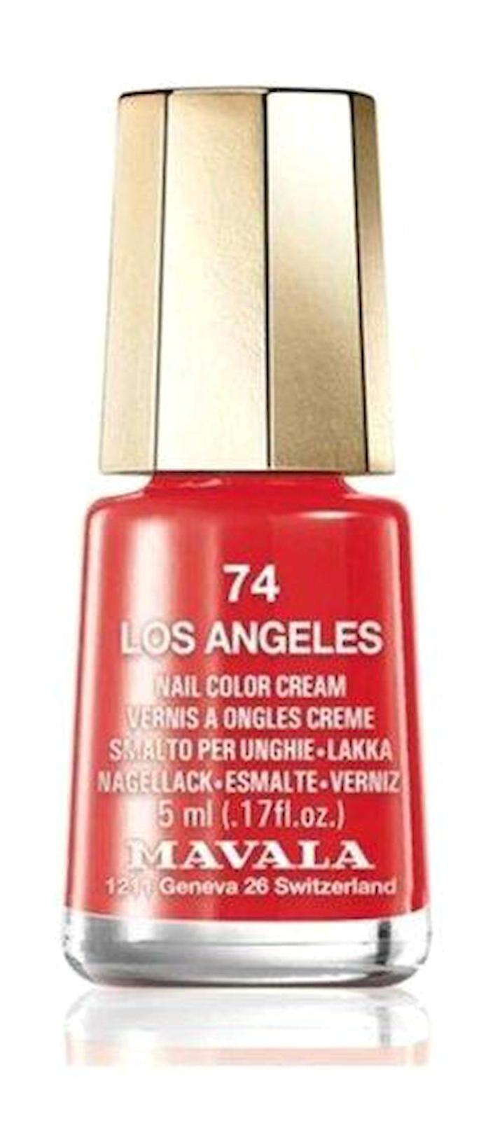 Mavala 74 Los Angeles Kırmızı Parlak Oje