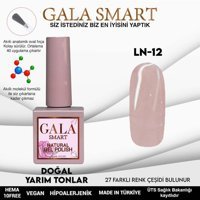 Gala Smart LN 12 Gül Kurusu Kalıcı Oje