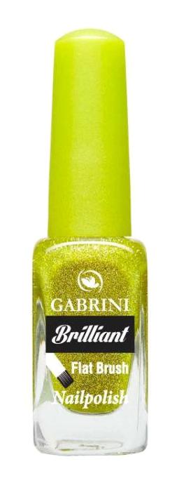 Gabrini B09 Sarı Simli Oje