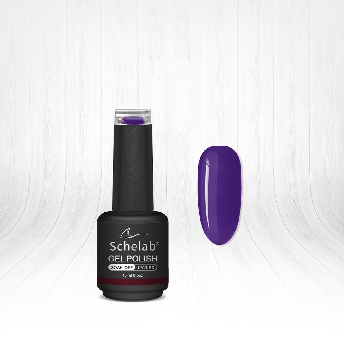 Schelab Purple Mor Parlak Kalıcı Oje