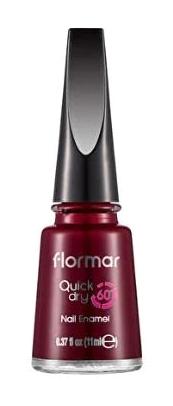 Flormar QD022 Bordo Parlak Oje