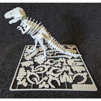 T-Rex Skeleton Kit Card Dinazor Puzzle