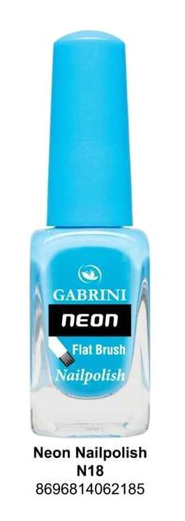 Gabrini N18 Mavi Neon Oje