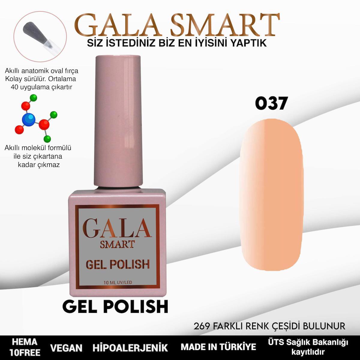 Gala Smart 37 Yavruağzı Parlak Kalıcı Oje