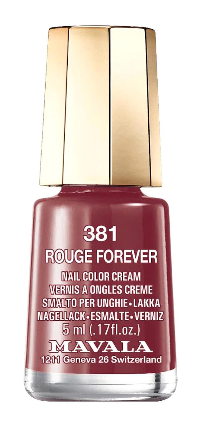 Mavala 381 Rouge Forever Bordo Parlak Oje