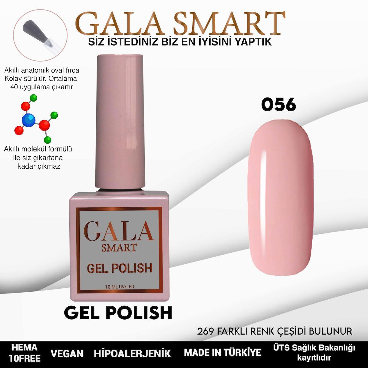 Gala Smart 56 Pudra Parlak Kalıcı Oje