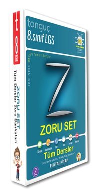 Tonguç Yayınları 8. Sınıf Lgs Zoru Bankası Tüm Dersler Seti Yeni !