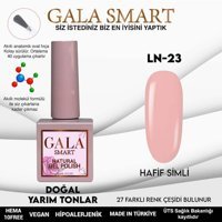 Gala Smart LN 23 Toz Pembe Kalıcı Oje