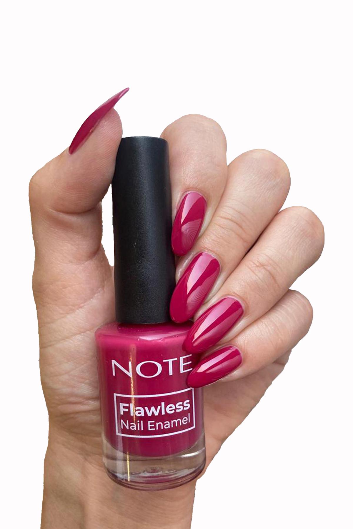 Note 89 Cashmere Red Pembe Parlak Oje