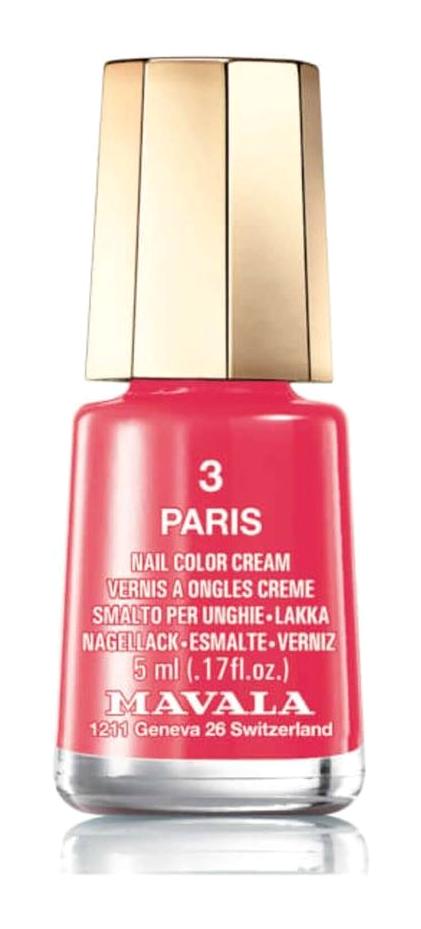 Mavala 3 Paris Kırmızı Parlak Oje