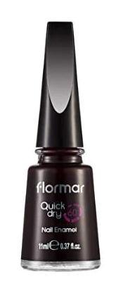 Flormar QD08 Siyah Parlak Oje