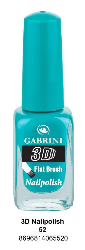 Gabrini 52 Turkuaz Parlak Oje