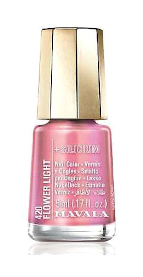 Mavala 420 Flower Light Pembe Metalik Oje