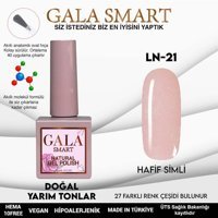 Gala Smart LN 21 Toz Pembe Kalıcı Oje