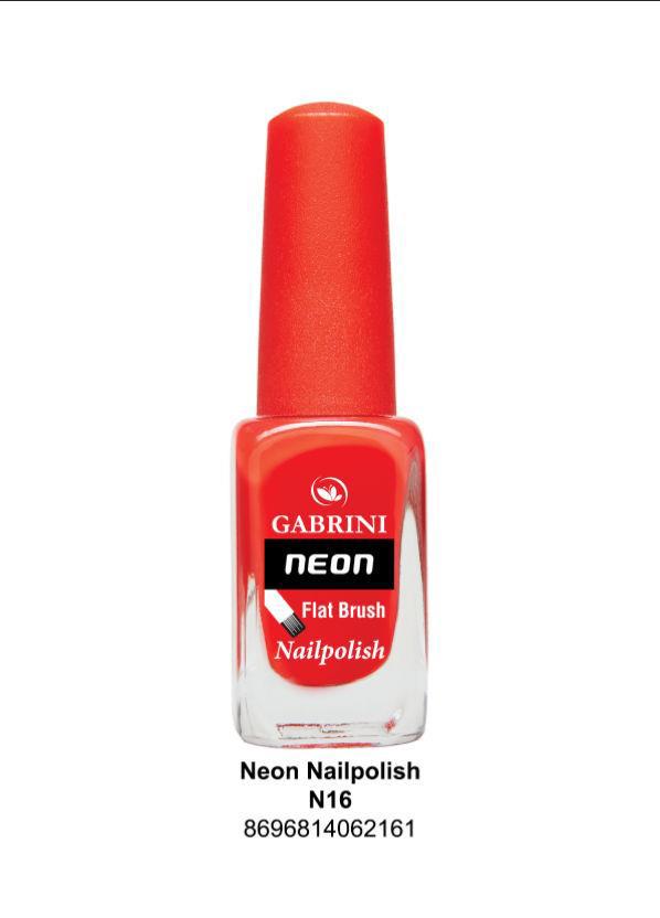Gabrini N16 Nar Çiçeği Neon Oje