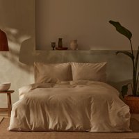 Karaca Home Pollen Tek Kişilik Keten Nevresim Takımı Bej