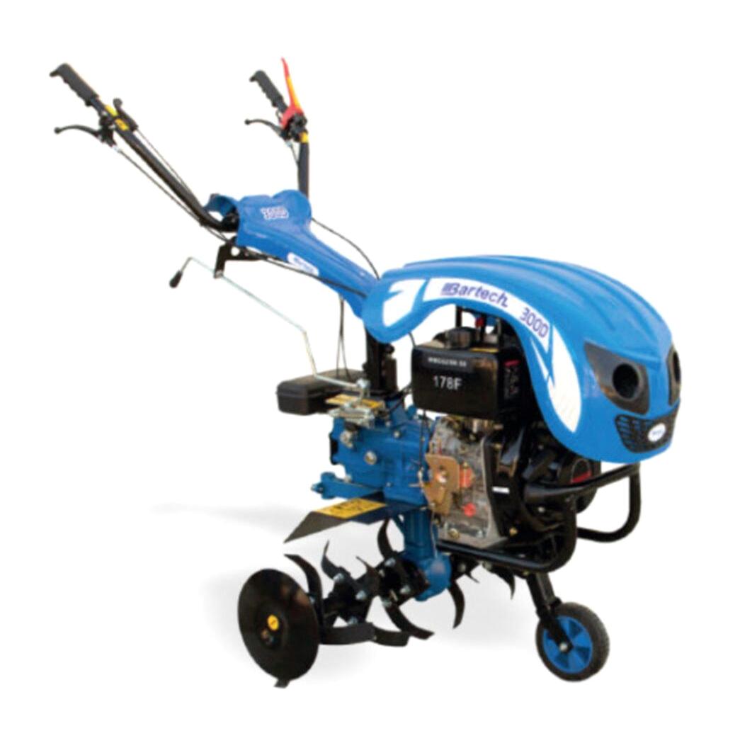 Bartech 300d 7 Hp İpli Dizel Çapa Makinesi
