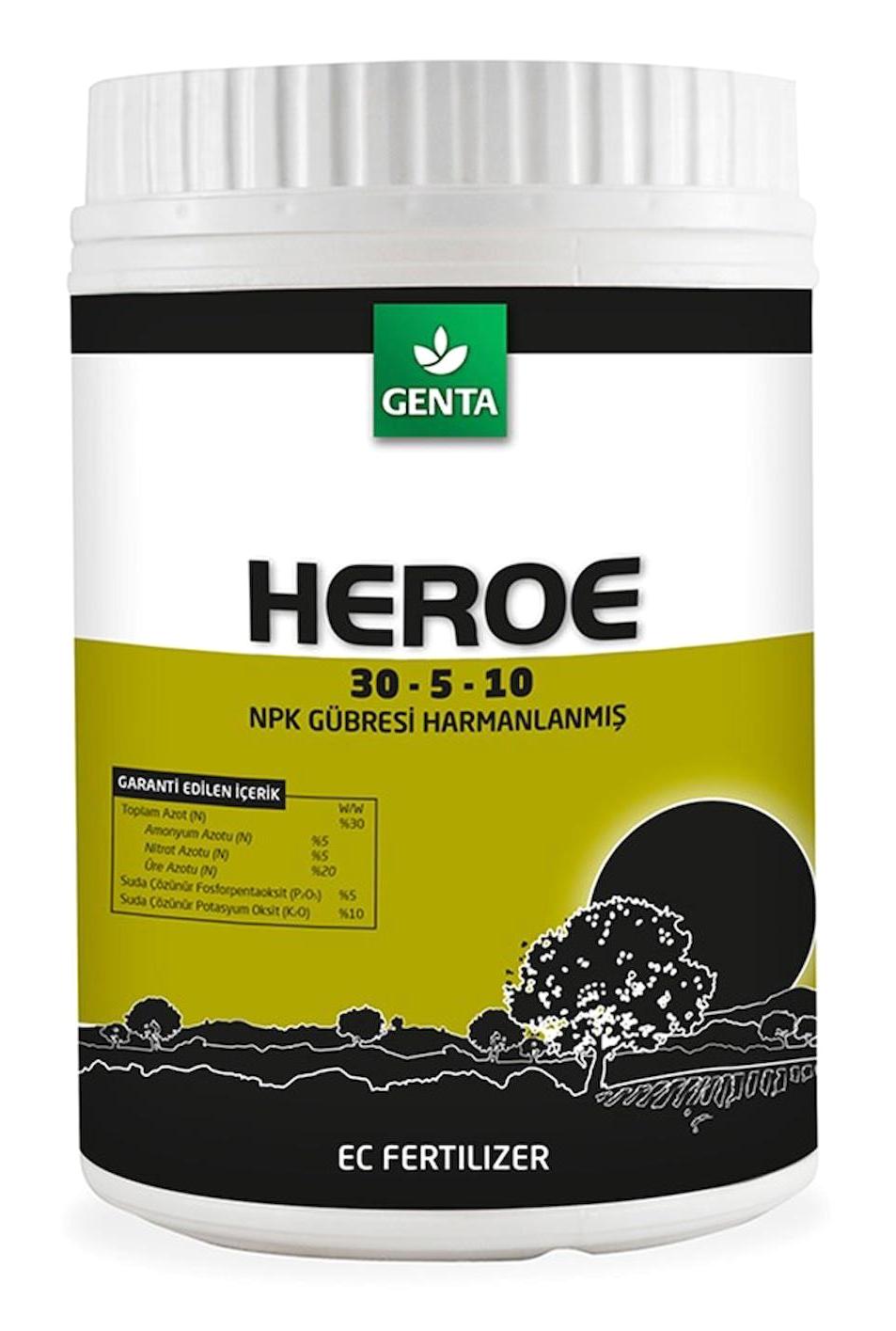 Genta Azotlu NPK Gübre 40328 Organik Toprak Toz Gübre 1 kg