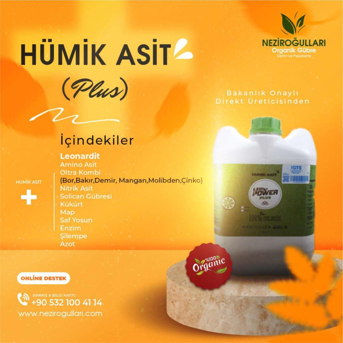 Leo Power Hümik Asit Organik Toprak Sıvı Gübre 20 kg