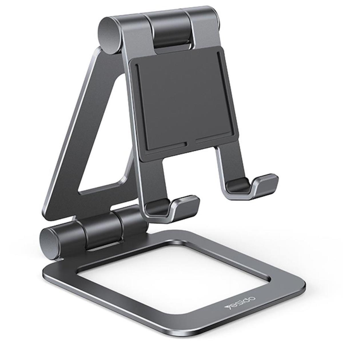 Peeq Yesido C98 Ayarlanabilir Ayaklı Masa Tablet Standı Siyah
