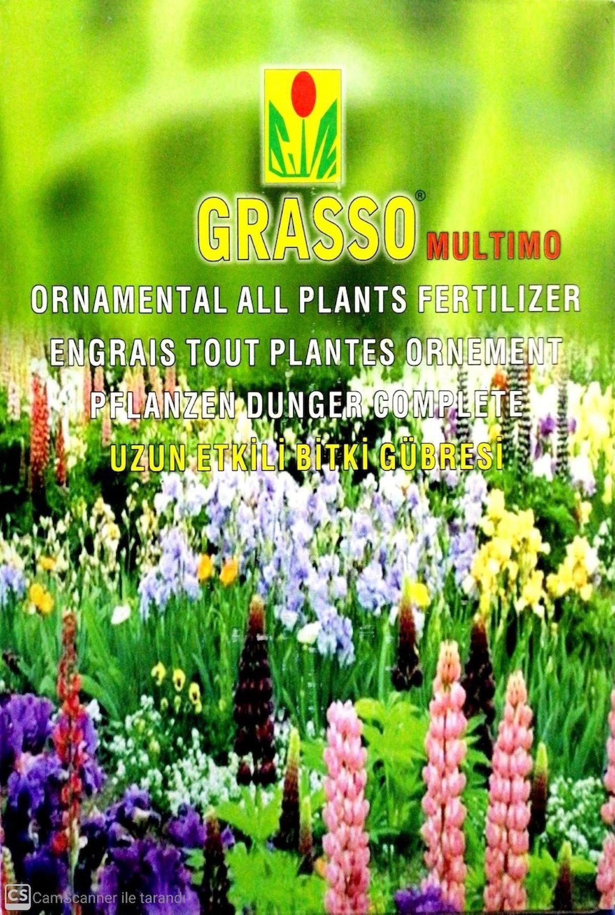 Çim Tohumculuk Fosforlu-Magnezyum-Potasyum Çim Sentetik Taban Granül Gübre 1 kg