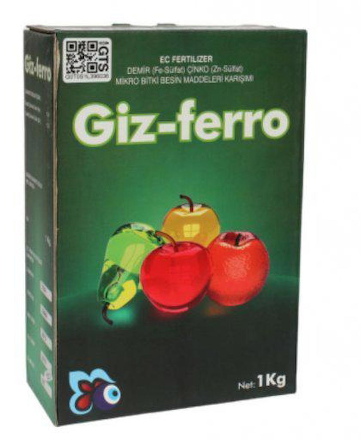 Giz Çinko-Demir Toz Gübre 1 kg