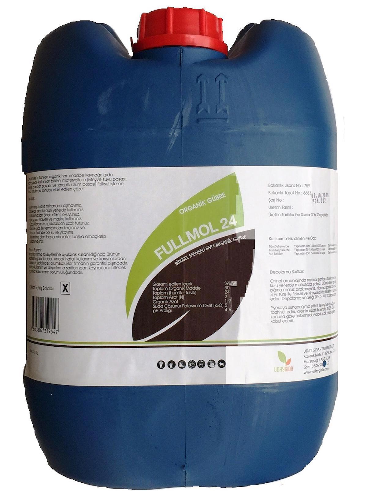 East Root Fülvik Asit-Hümik Asit Organik Toprak Sıvı Gübre 20 kg