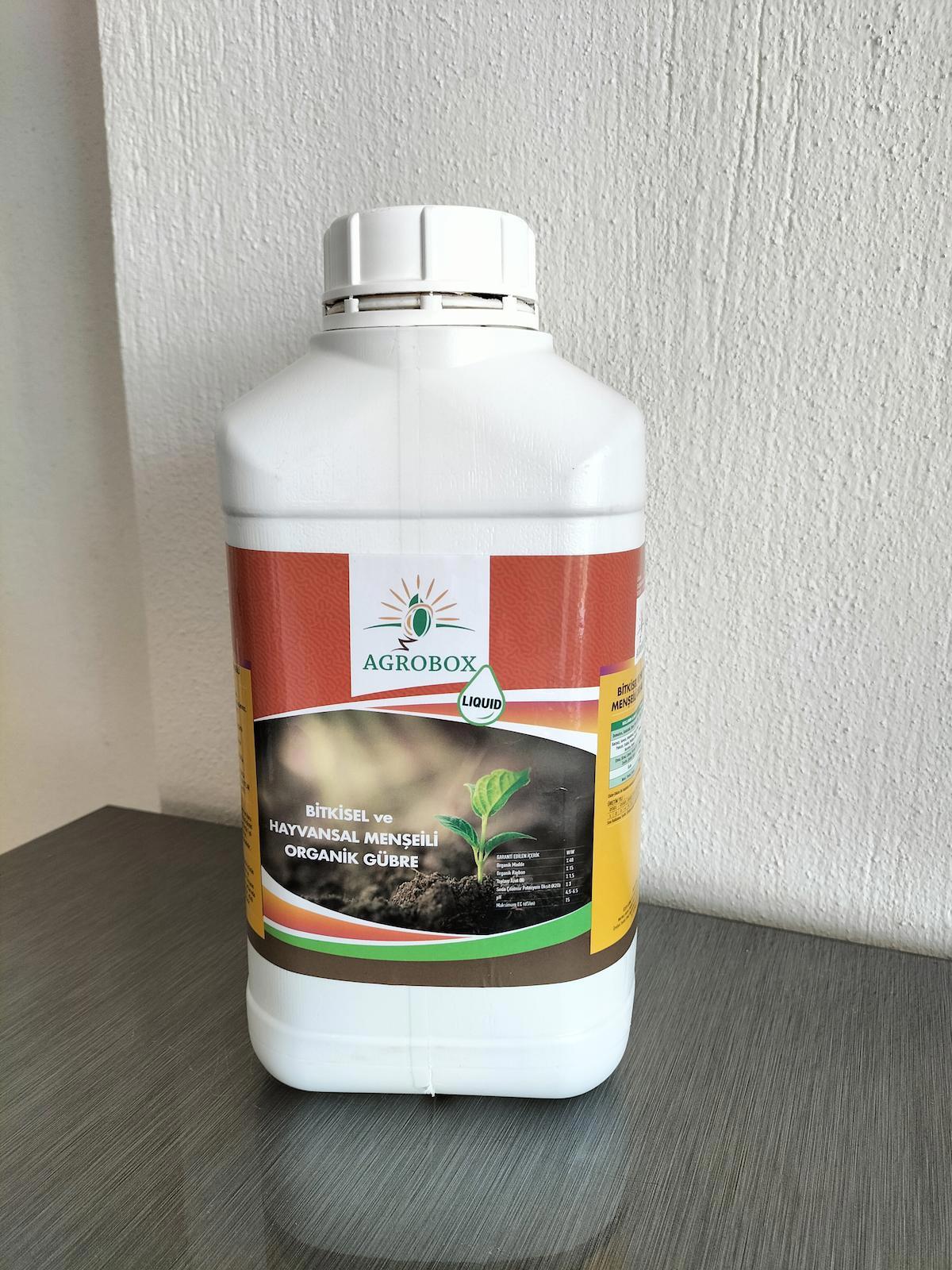 Agrobox-Liquid Organik Karbon Organik Toprak Sıvı Gübre 5 kg