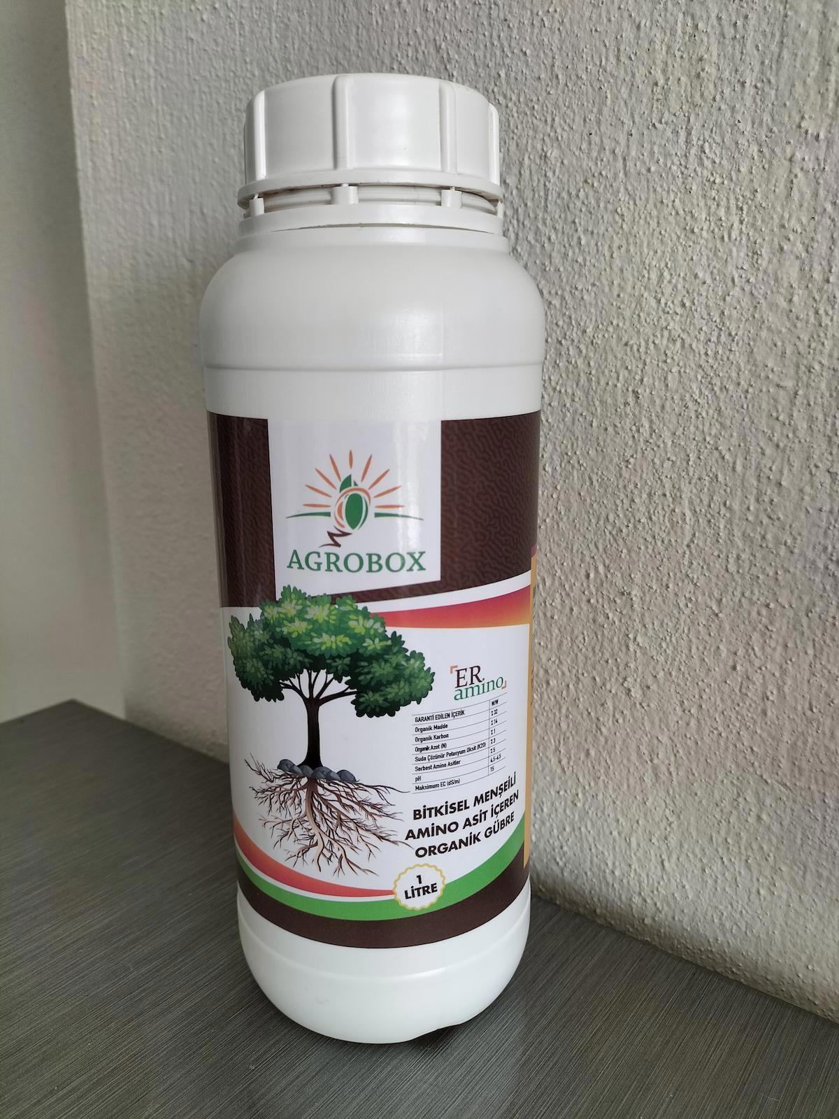 Agrobox-Liquid Amino Asit Organik Köklendirici Sıvı Gübre 1 kg