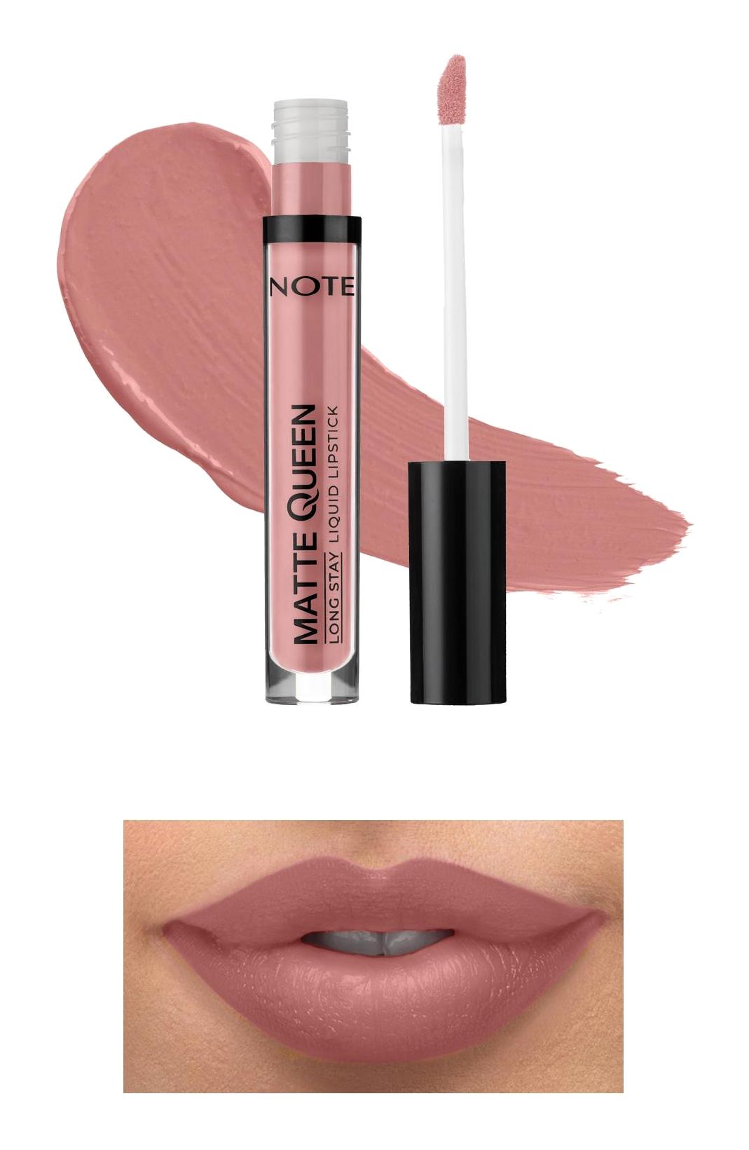 Note 03 Rose Dust Kalıcı Mat Likit Fırçalı Ruj