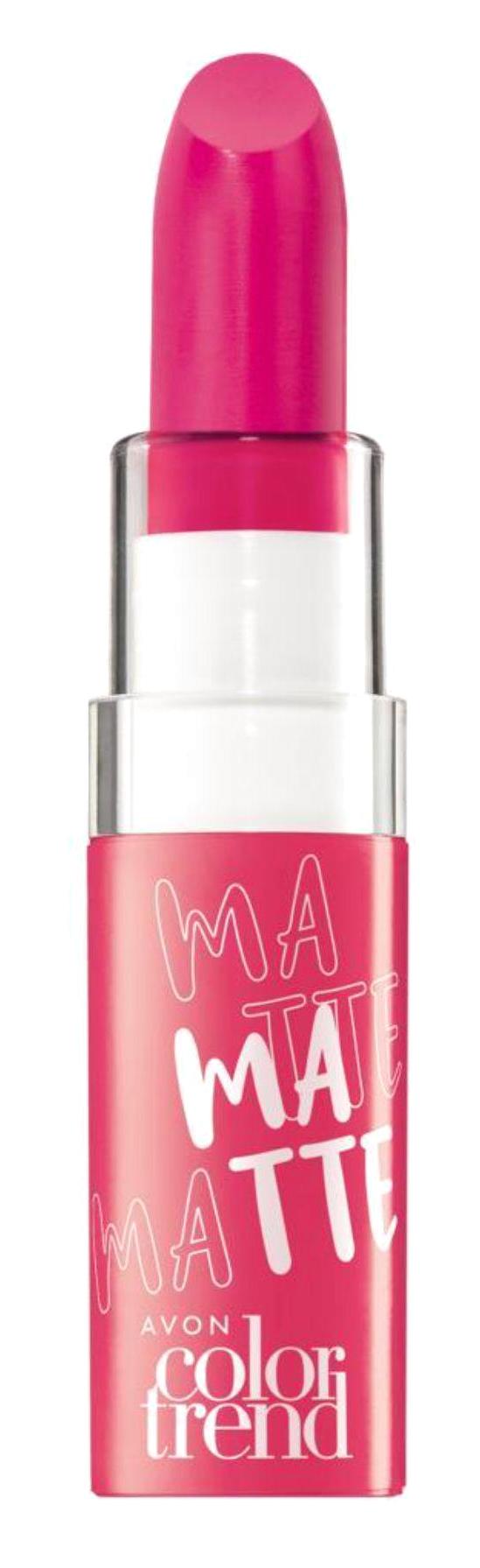 Avon Trend Legend Dark Pink Kalıcı Mat Krem Lipstick Ruj