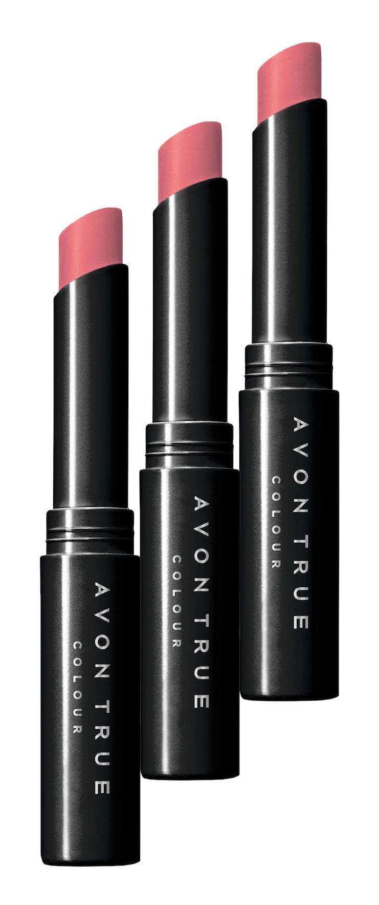 Avon Ultra Beauty Pink Peach Kalıcı Mat Krem Lipstick Ruj 3'lü