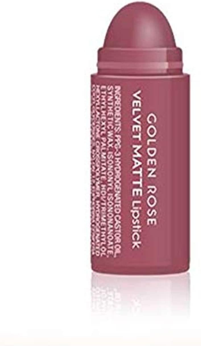 Golden Rose Velvet Matte Mat Krem Lipstick Ruj Bordo