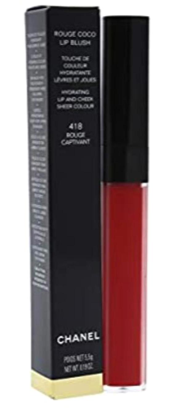 Chanel 418 Rouge Işıltılı Jel Fırçalı Ruj