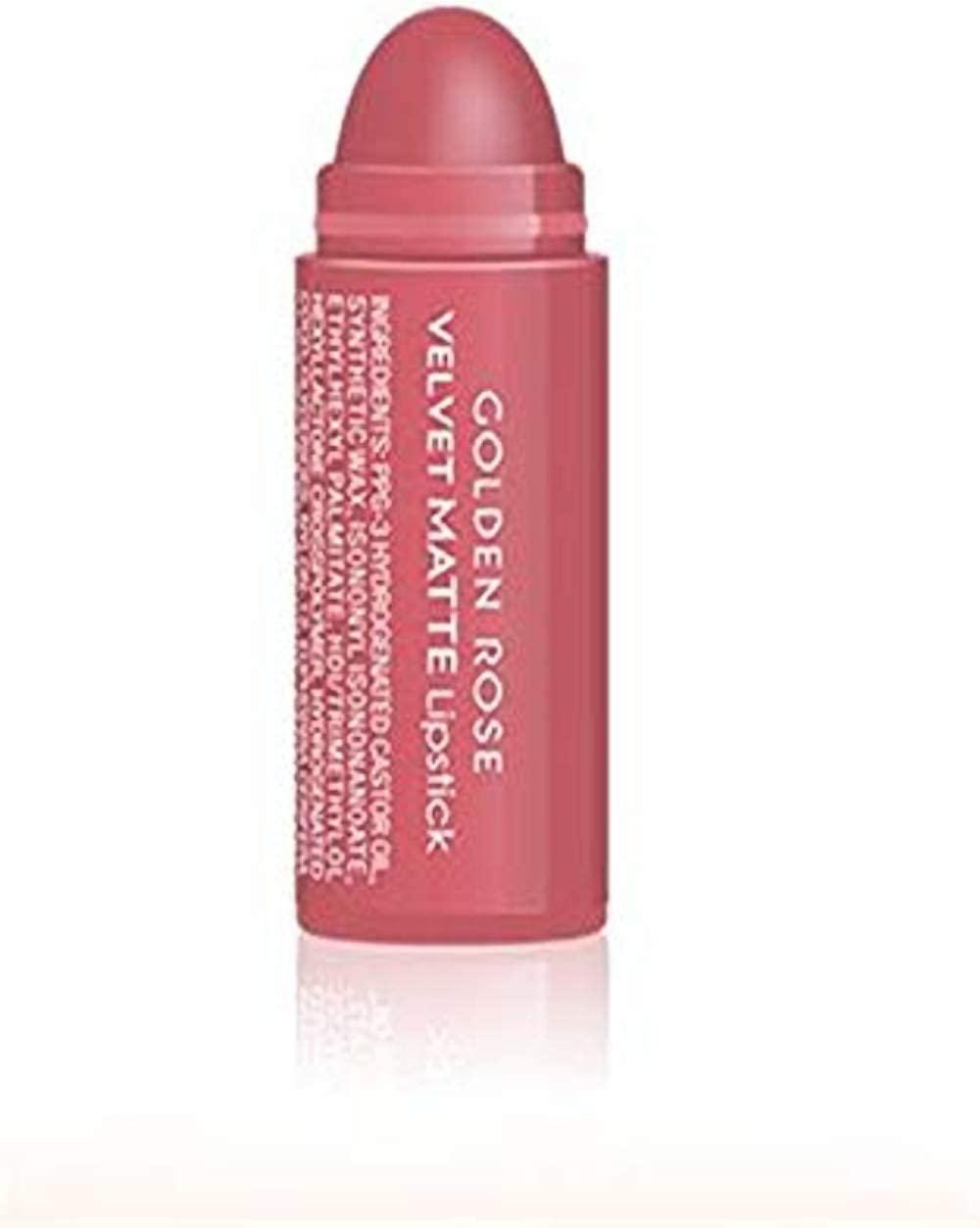 Golden Rose Velvet Matte Mat Krem Lipstick Ruj Koyu Pembe
