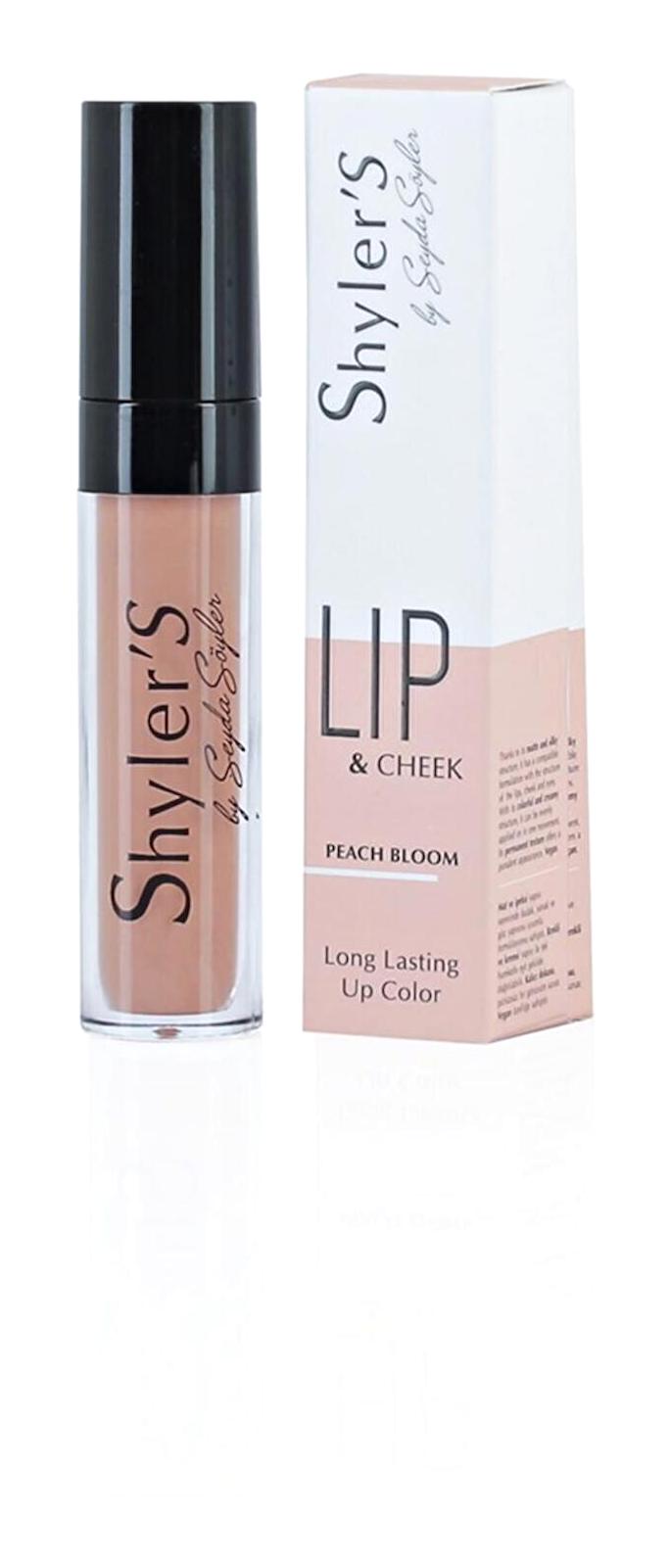 Shyler'S Peach Bloom Parlak Likit Fırçalı Ruj