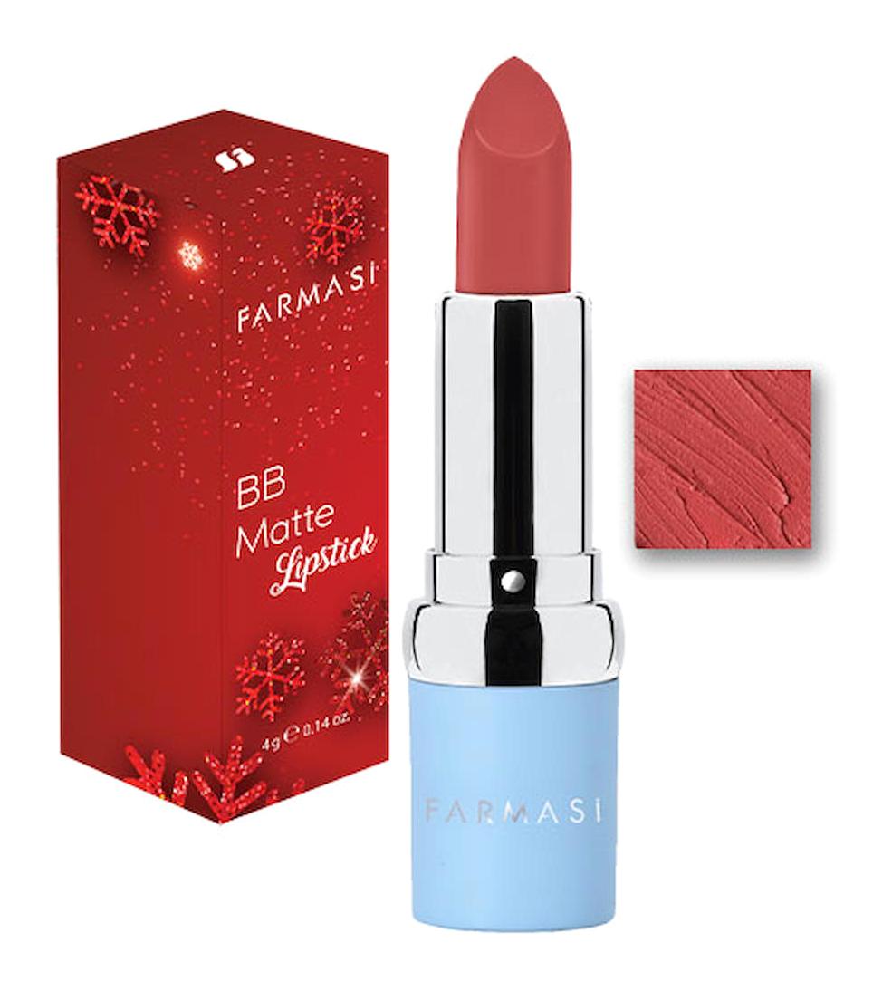 Farmasi 01 Pure Nude Kalıcı Mat Krem Lipstick Ruj