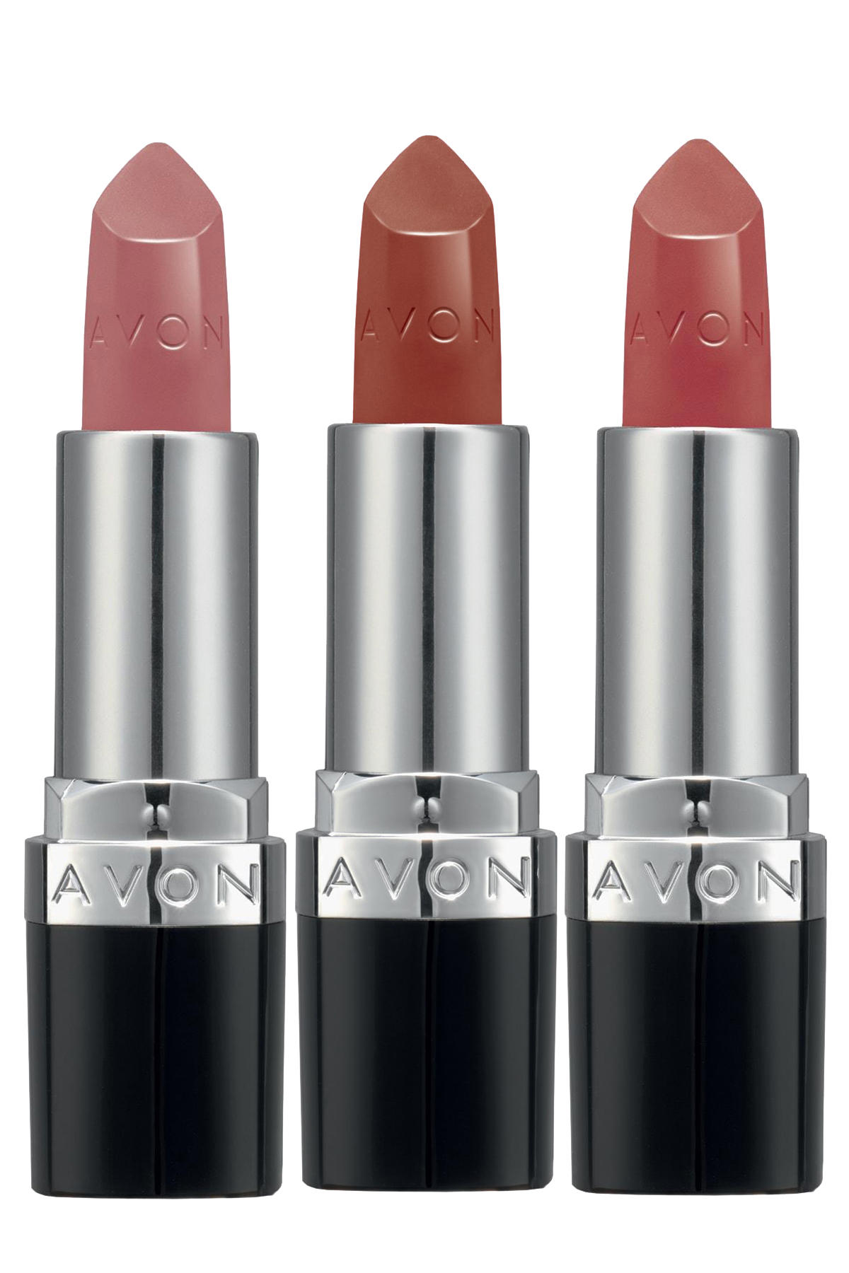 Avon Blush Nude - Bronze Treasure - Iced Coffee Kalıcı Dudak Dolgunlaştırıcı Parlak Krem Lipstick Ruj