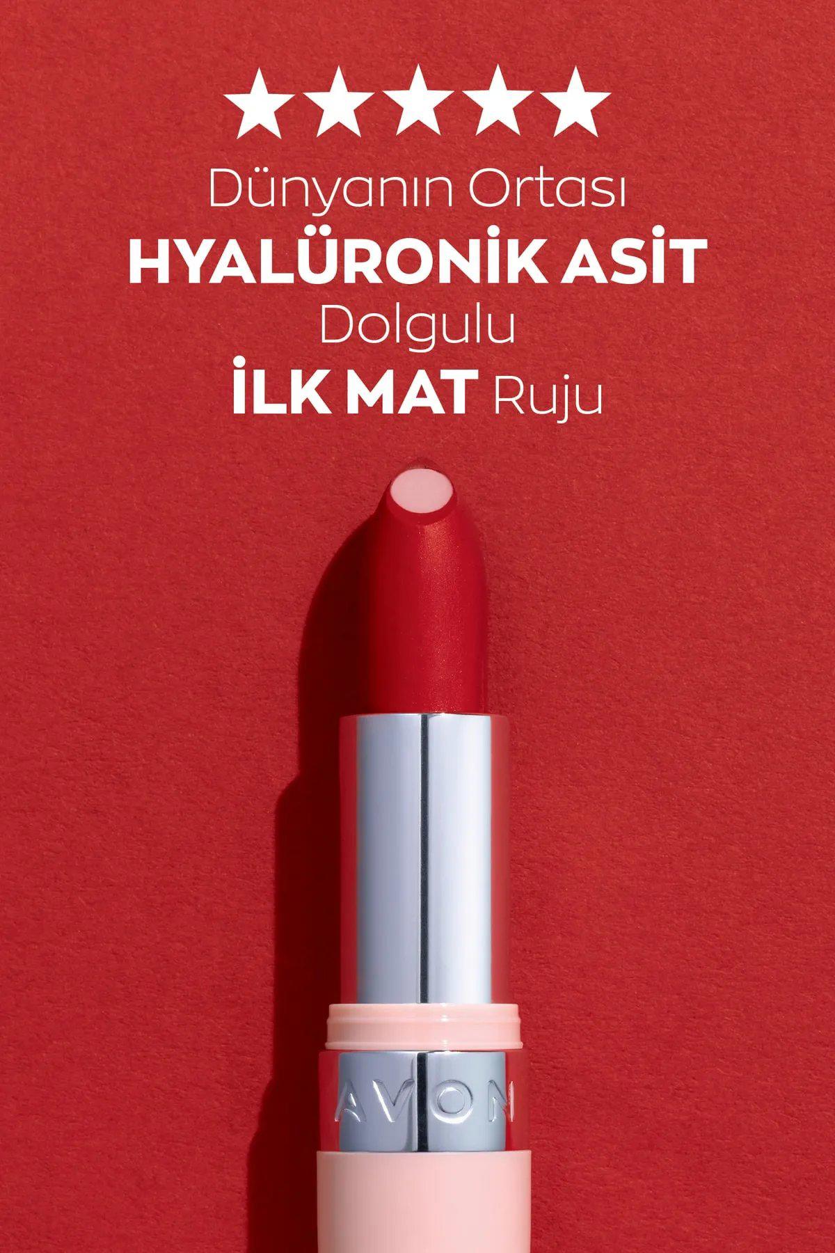 Avon Flame Kalıcı Mat Krem Lipstick Ruj