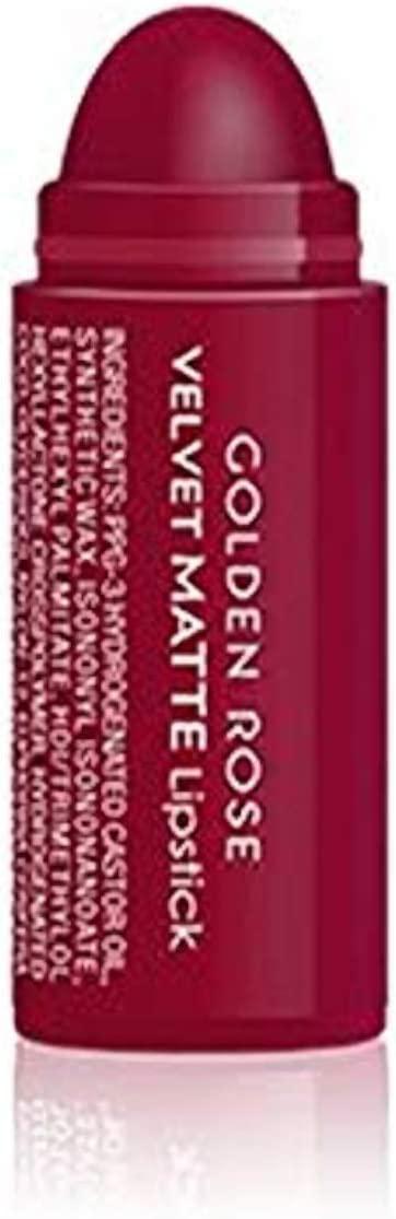 Golden Rose Velvet Matte Mat Krem Lipstick Ruj Mürdüm