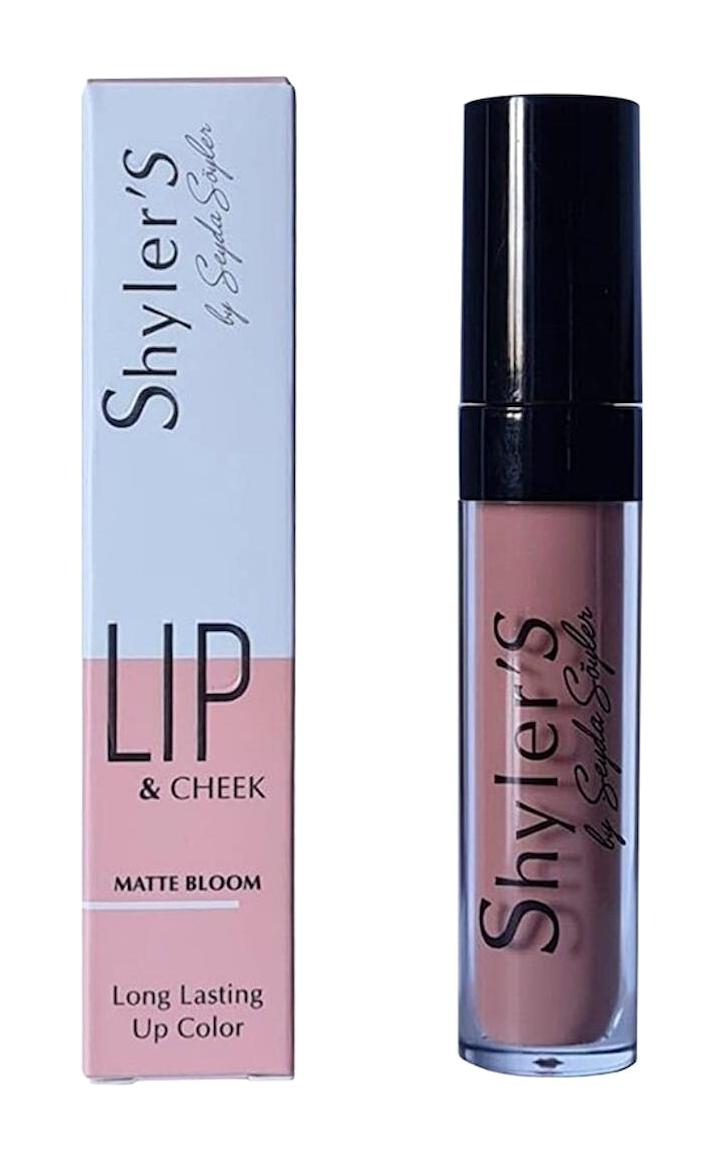 Shyler'S Matte Bloom Mat Likit Fırçalı Ruj