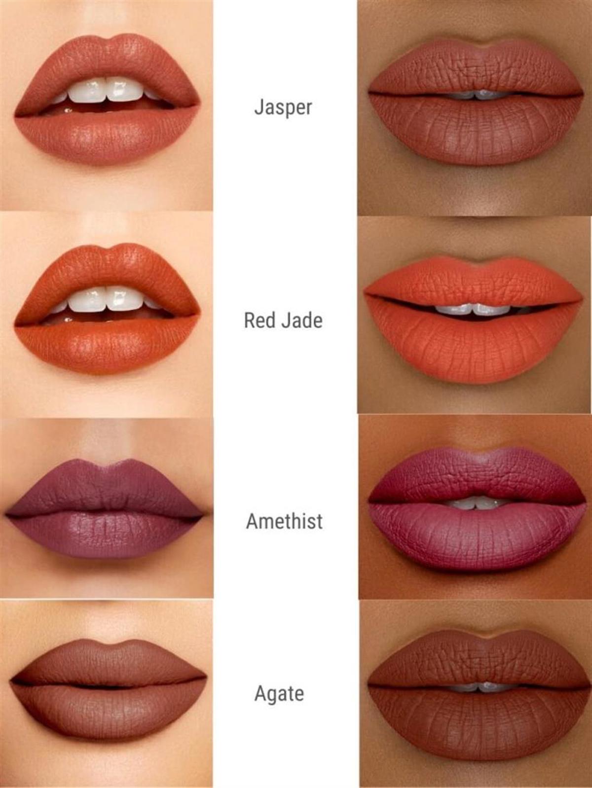 Baims 600 Red Jade Kalıcı Mat Krem Lipstick Ruj