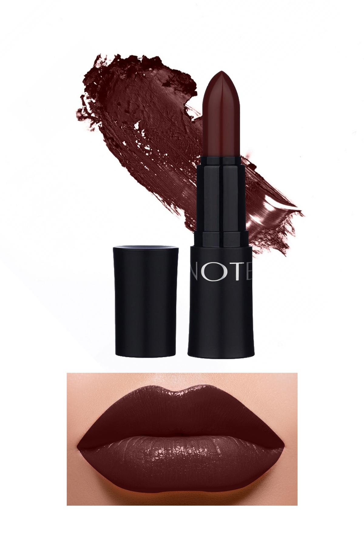 Note 307 Dark Wine Kalıcı Mat - Saten Krem Lipstick Ruj
