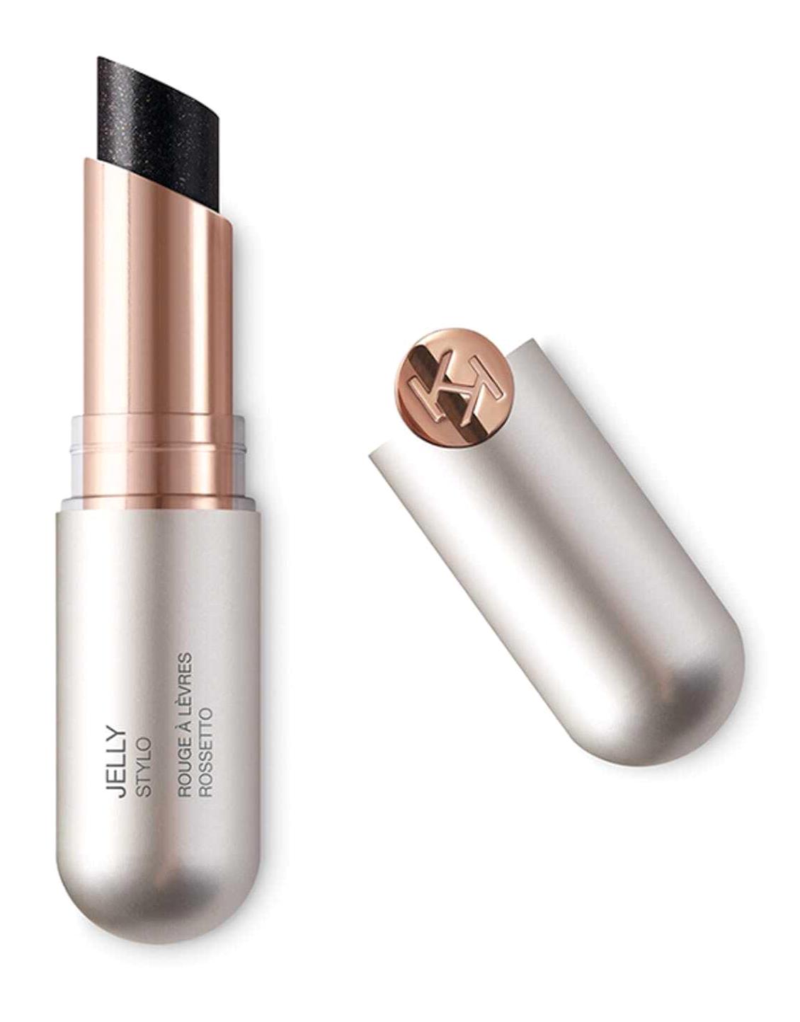 Kiko Milano 514 Starry Black Islak Görünümlü - Parlak Krem Lipstick Ruj