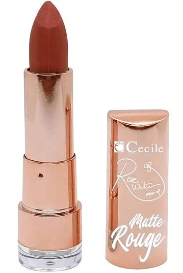 Cecile 02 Kalıcı Mat Krem Lipstick Ruj