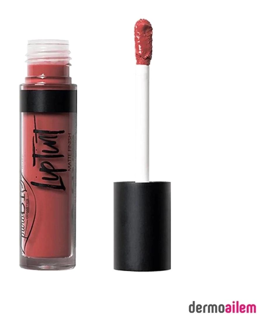 Purobio Cosmetics 03 Mat Likit Fırçalı Ruj