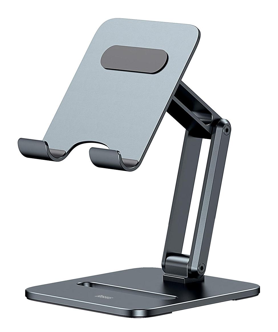 Baseus Biaxial Ayarlanabilir Masa Tablet Standı Gri