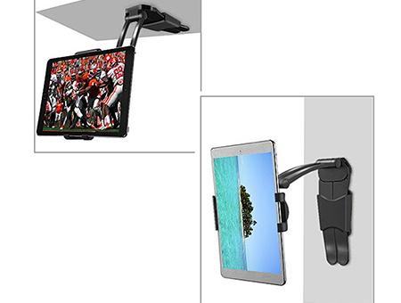Bipower E2M YTB-13 2IN1 Ayarlanabilir Duvar-Masa-Yatak Tablet Standı Siyah