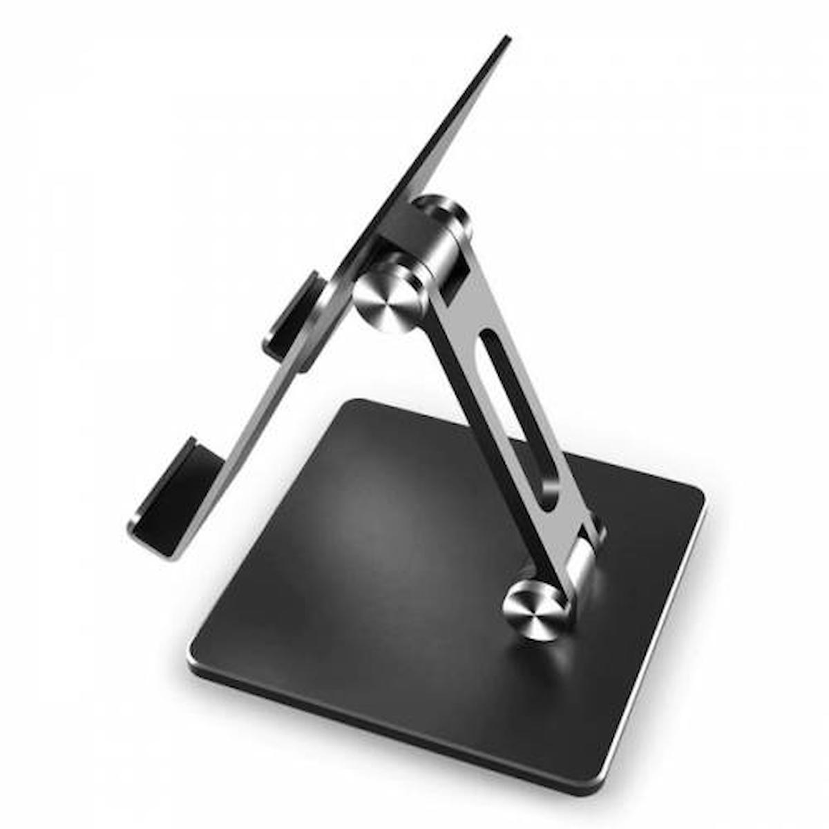 Polhammobile Ayarlanabilir Ayaklı Masa Tablet Standı Siyah
